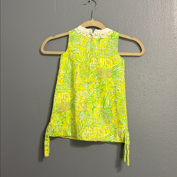 Lilly Pulitzer White Dress with Pink Label - Picture 5 of 5